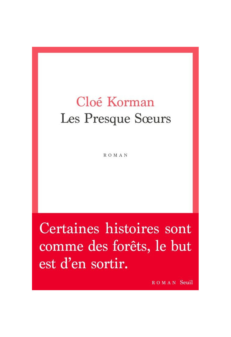 Les Presque S urs - Cloé Korman - SEUIL