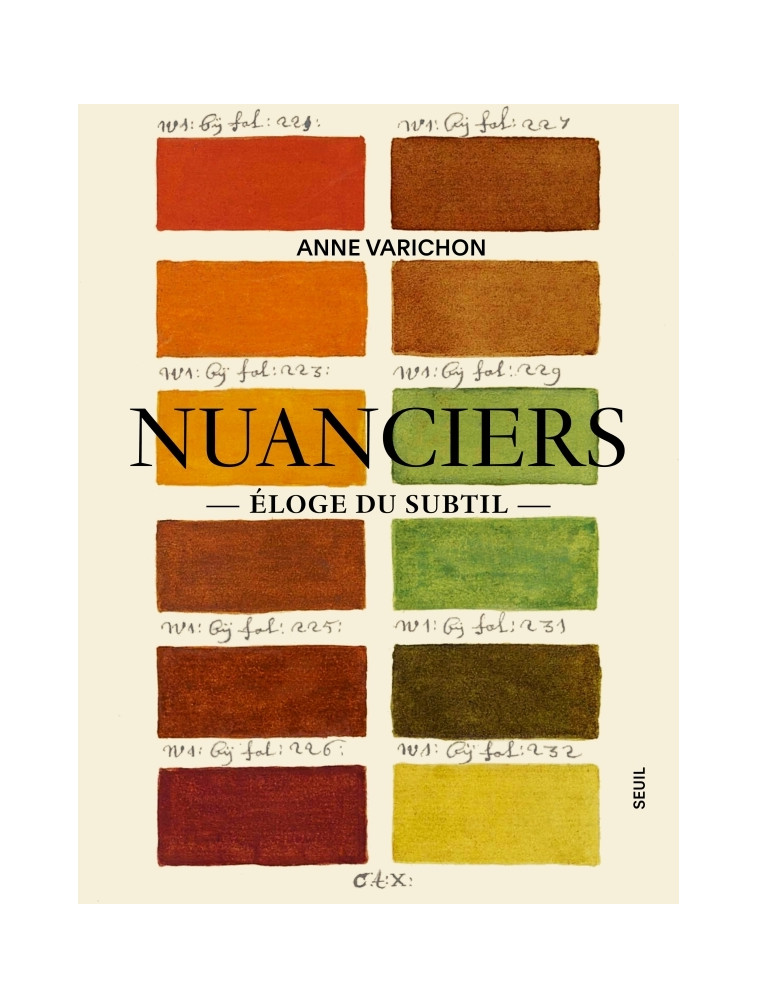 Nuanciers - Anne Varichon - SEUIL