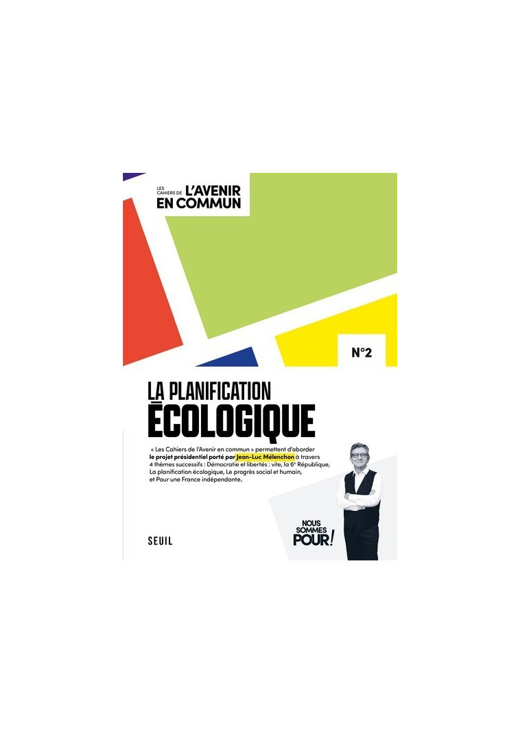 La Planification écologique - Jean-Luc Mélenchon - SEUIL