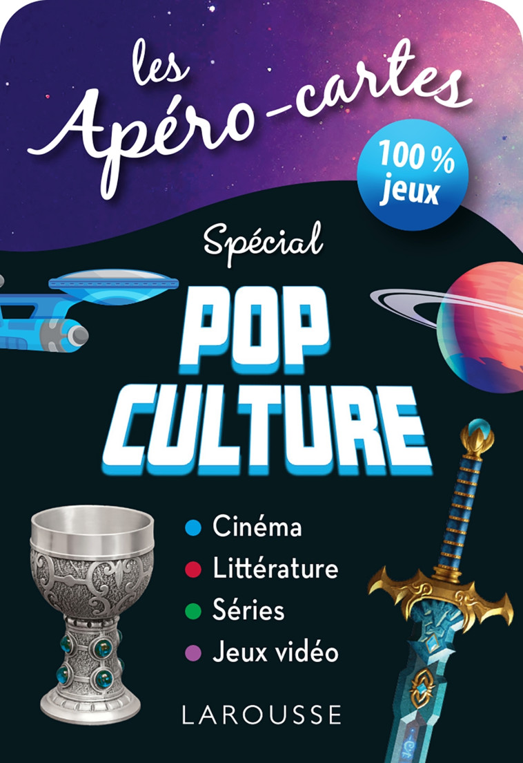 Apéro-cartes spécial pop Culture -  Collectif - LAROUSSE