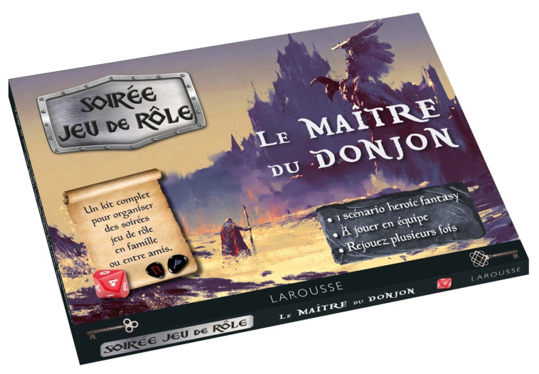 Soirée jeu de rôle - Le maître du Donjon - François Yvon - LAROUSSE