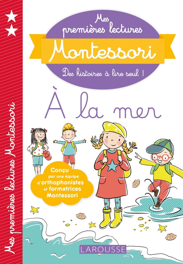 Mes premières lectures Montessori, À la mer - Anaïs Galon - LAROUSSE