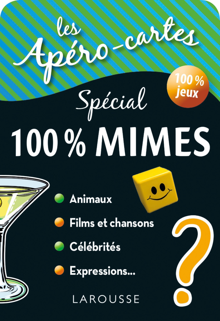 Apéro-cartes 100% mimes et devinettes -  Collectif - LAROUSSE