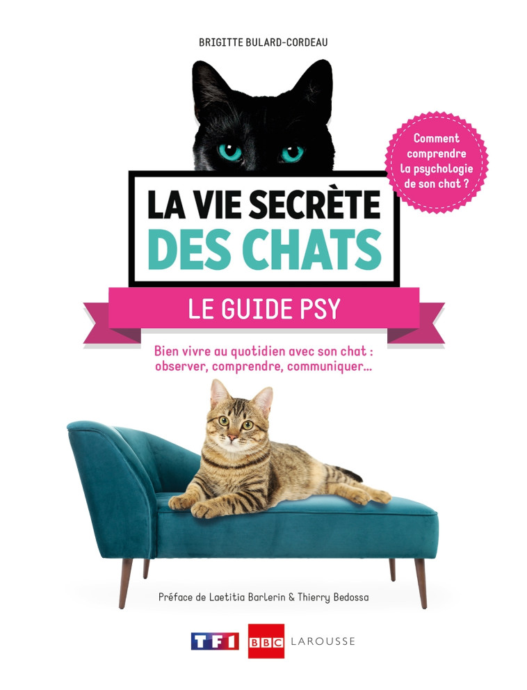 La vie secrète des chats - Le guide psy - Brigitte Bulard-Cordeau - LAROUSSE