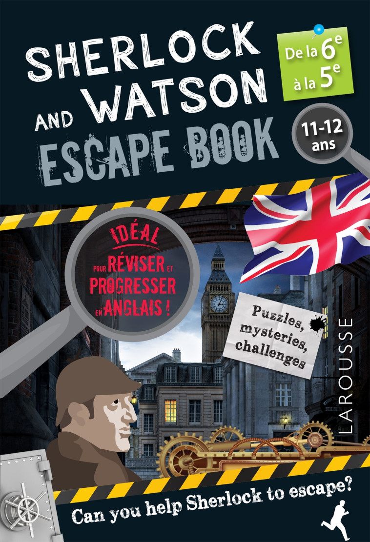 Sherlock Escape book spécial 6e/5e - Gilles Saint-Martin - LAROUSSE