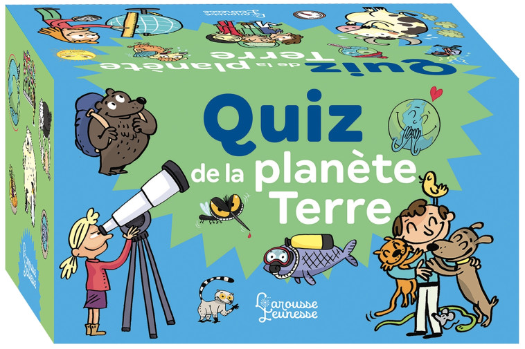 Quiz de la planète Terre - Géraldine Maincent - LAROUSSE