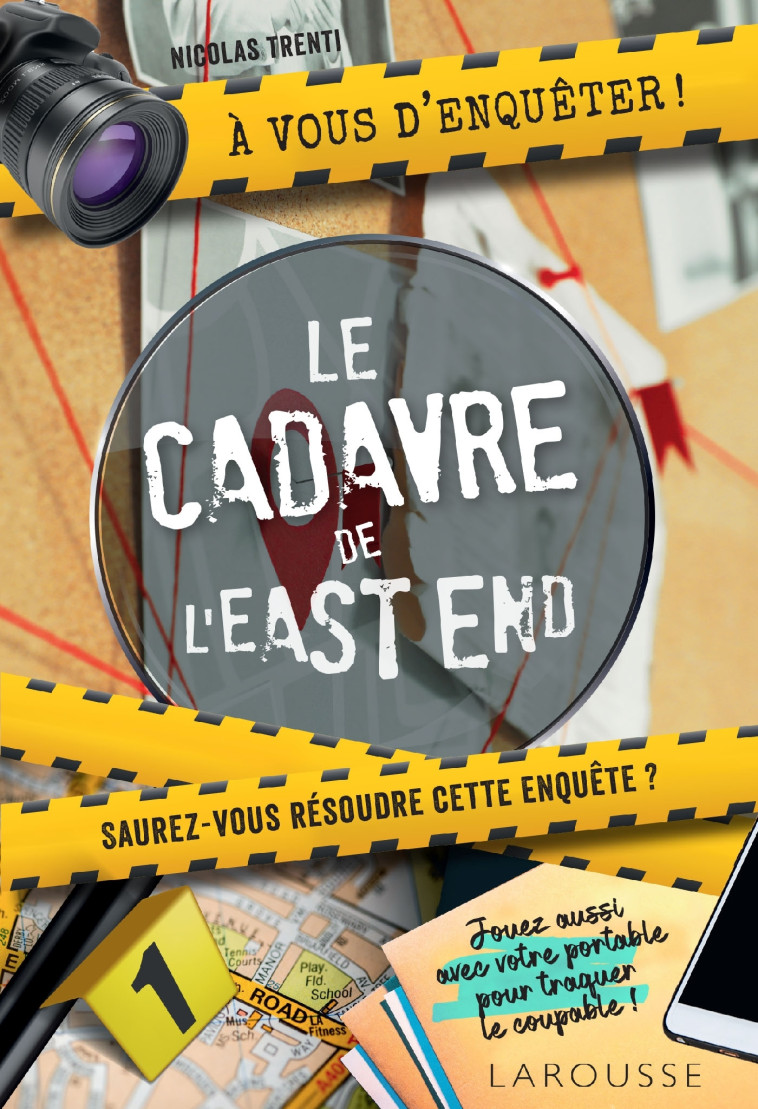 A vous d'enquêter ! Le cadavre de l'East End - Nicolas Trenti - LAROUSSE