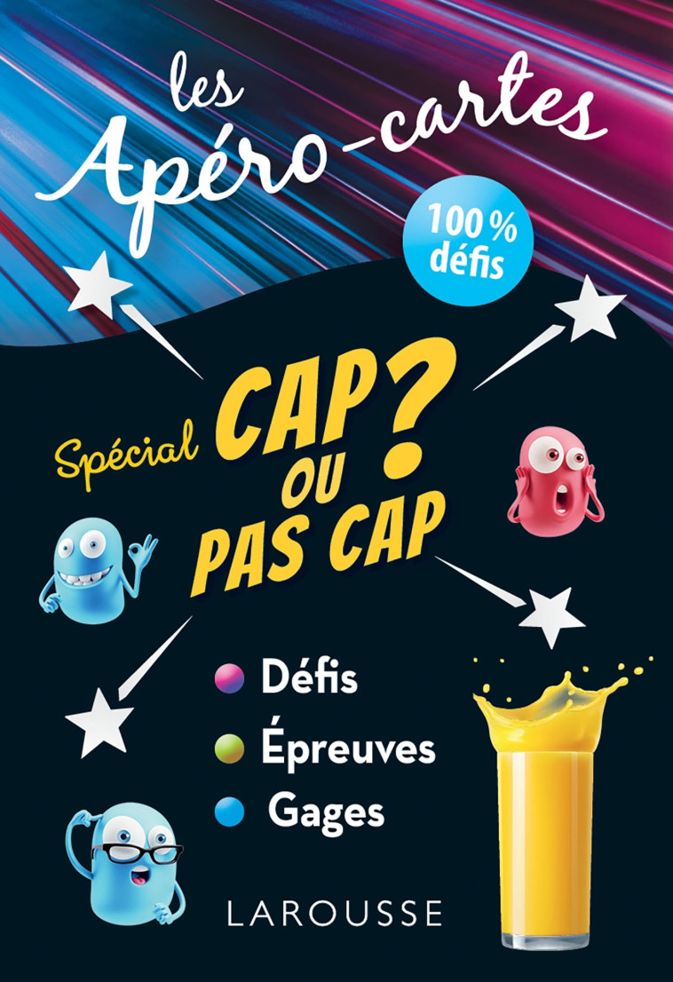 Apéro-cartes, cap ou pas cap -  Collectif - LAROUSSE