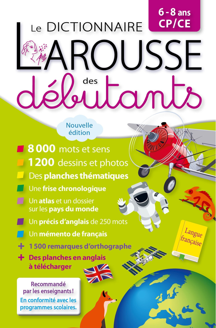 Larousse dictionnaire des débutants 6/8 ans CP/CE -   - LAROUSSE