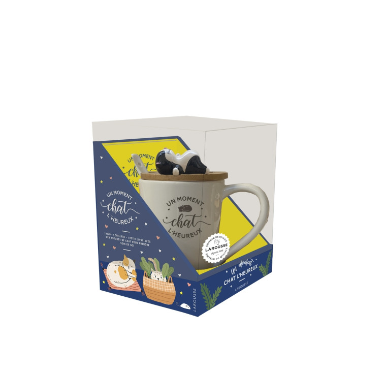 Mug Un moment chat l'heureux - XXX - LAROUSSE