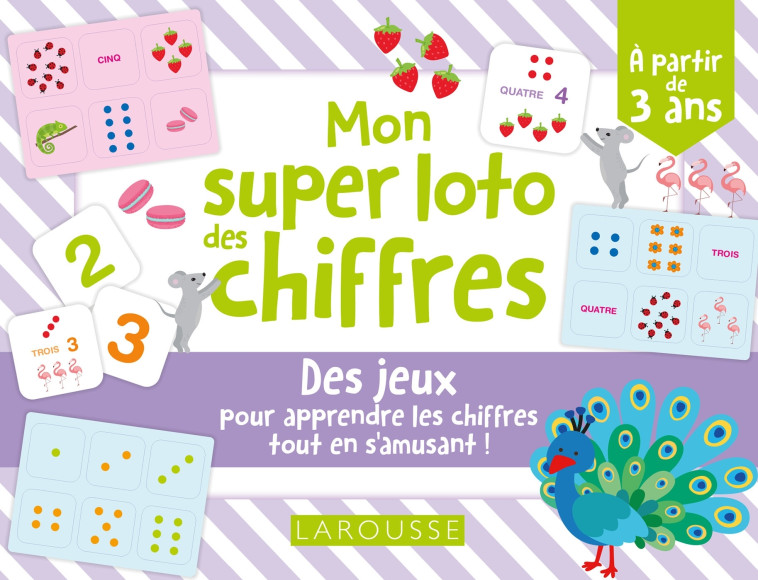 Mon super loto des chiffres -  Collectif - LAROUSSE