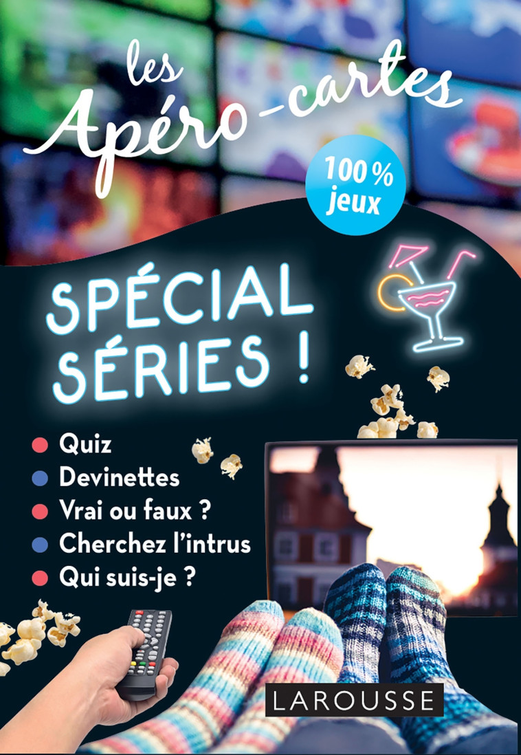 Apéro-cartes, spécial séries -  Collectif - LAROUSSE