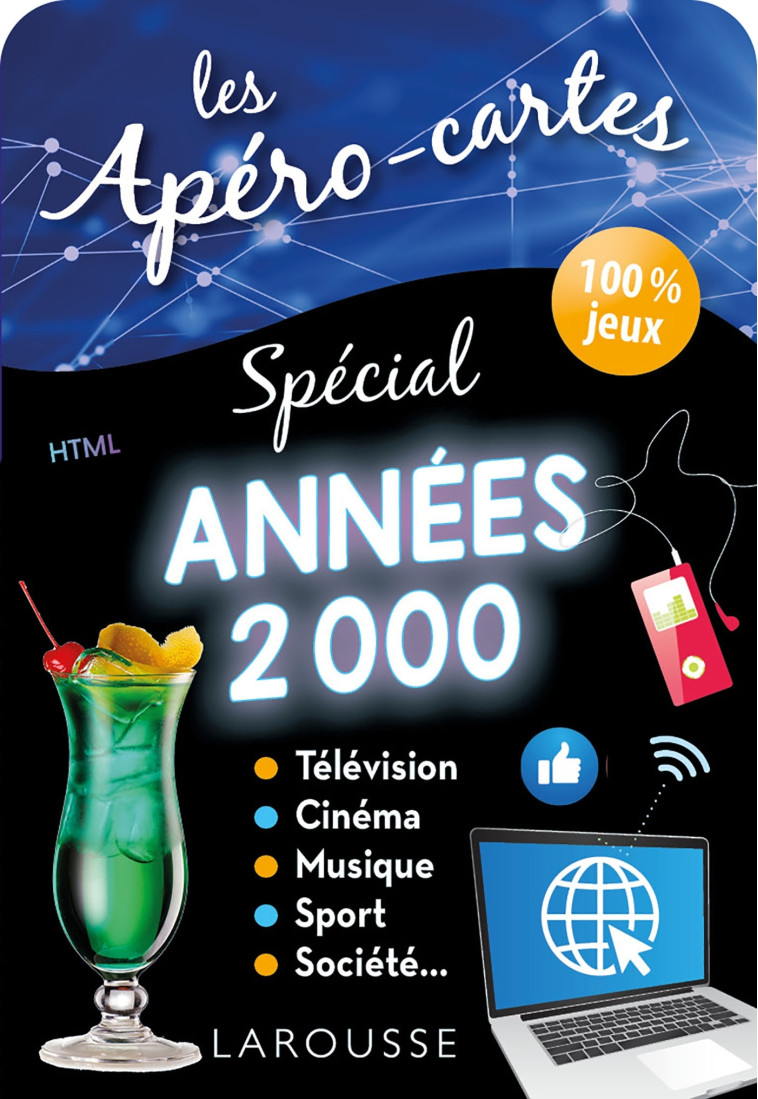 Apéro-cartes spécial ANNEES 2000 -  Collectif - LAROUSSE