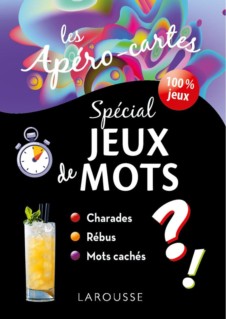 Apéro-cartes spécial JEUX DE MOTS -  Collectif - LAROUSSE