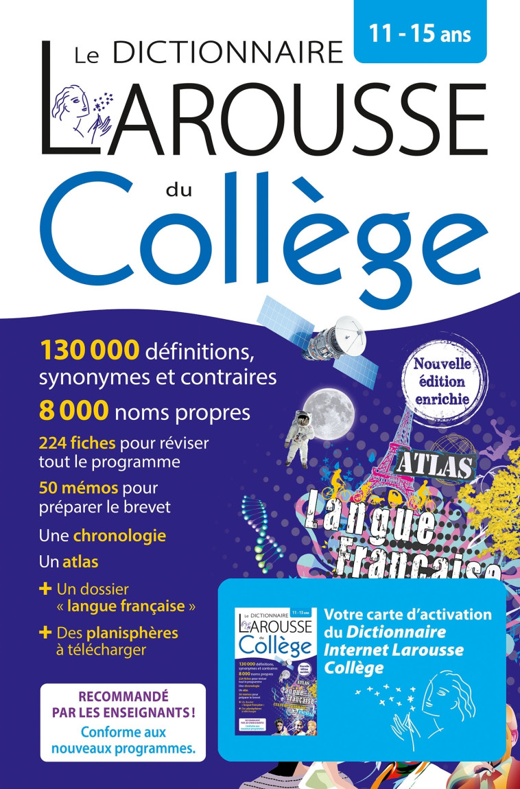 Dictionnaire Larousse du collège bimédia -  Collectif - LAROUSSE