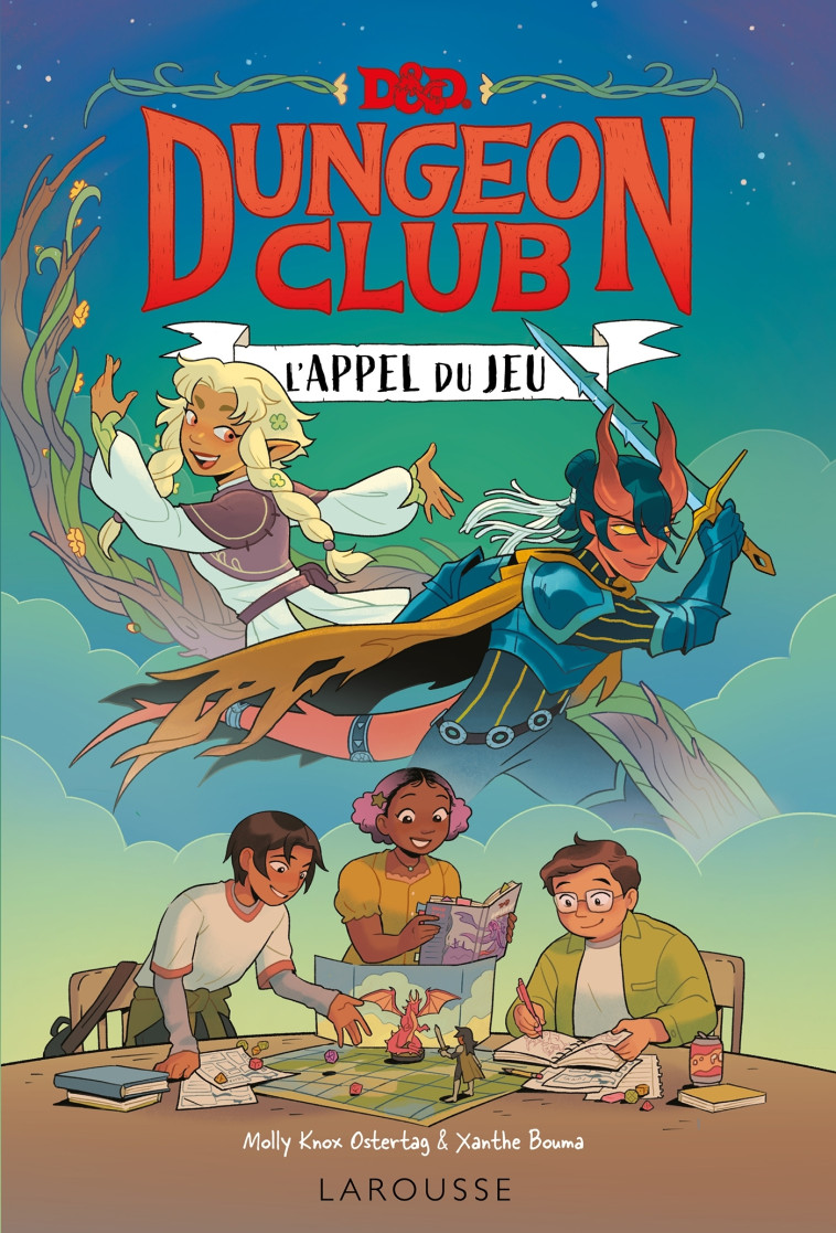 DUNGEONS & DRAGONS  Roman graphique « L'appel du jeu » (tome 1) -  Collectif - LAROUSSE