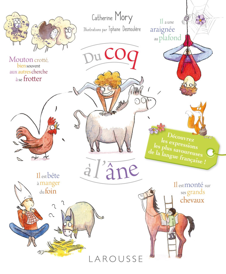 Du coq à l'âne - Les expressions les plus savoureuses de la langue française -  CATHERINE MORY - LAROUSSE