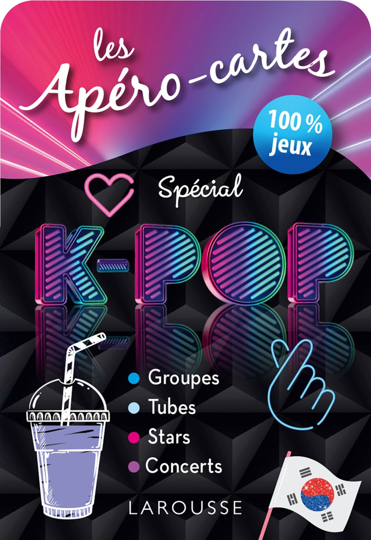 Apéro-cartes spécial K pop -  Collectif - LAROUSSE