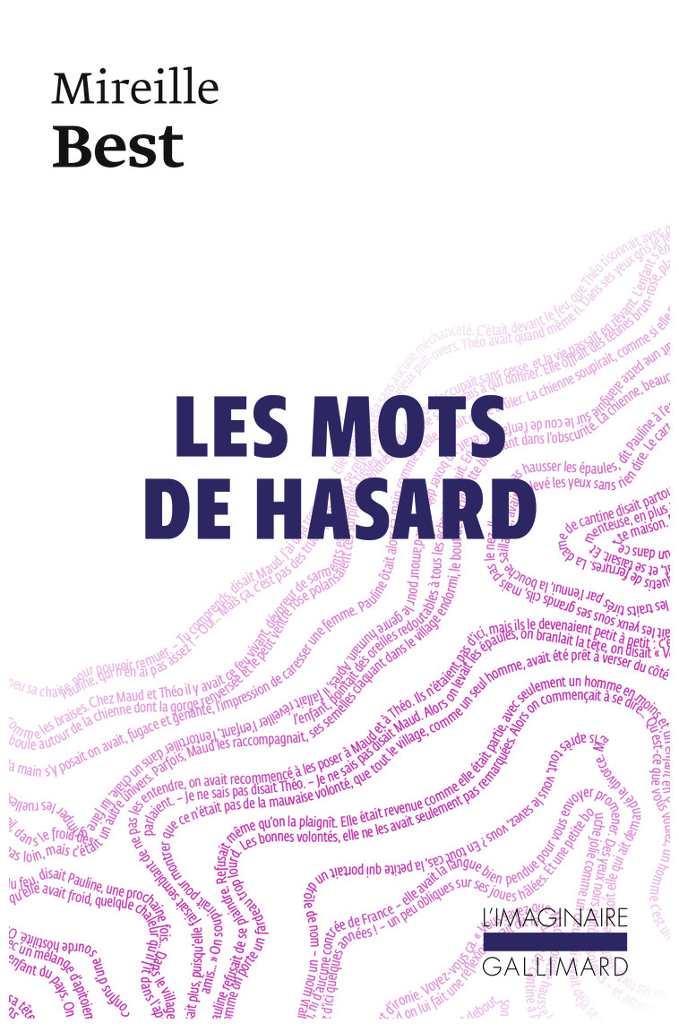 Les mots de hasard - Mireille Best - GALLIMARD