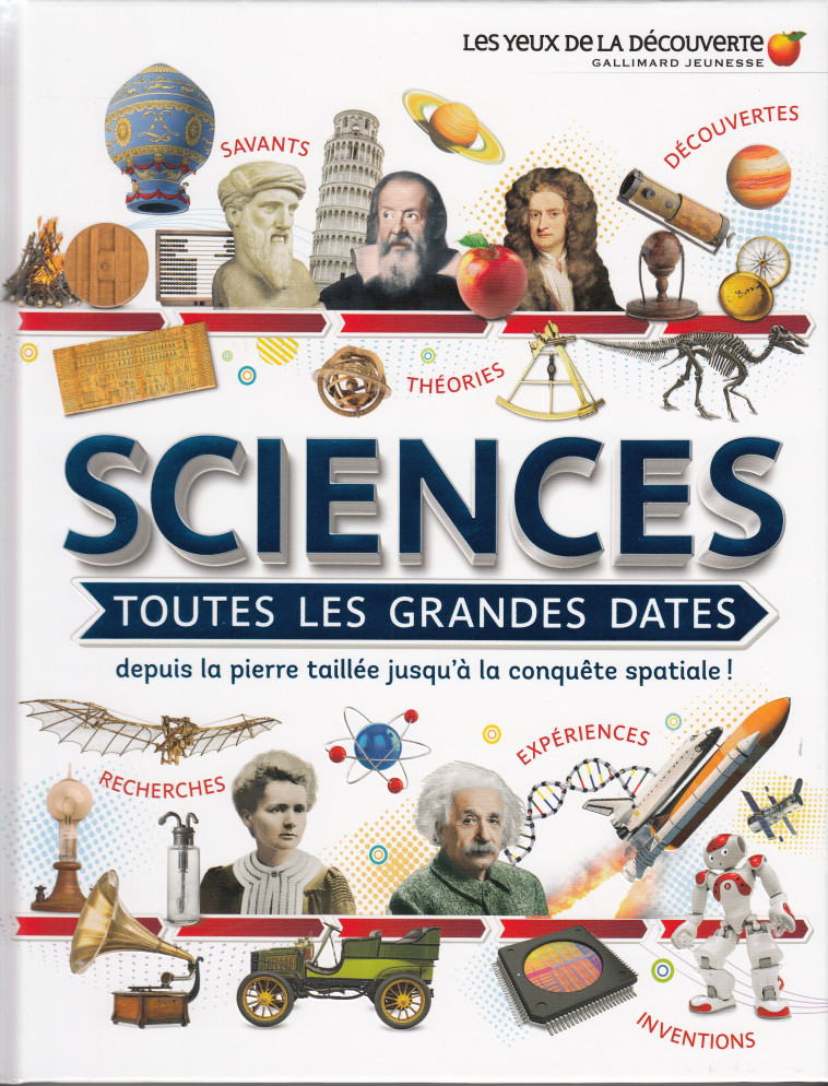 Sciences : toutes les grandes dates - Philip Parker - GALLIMARD JEUNE