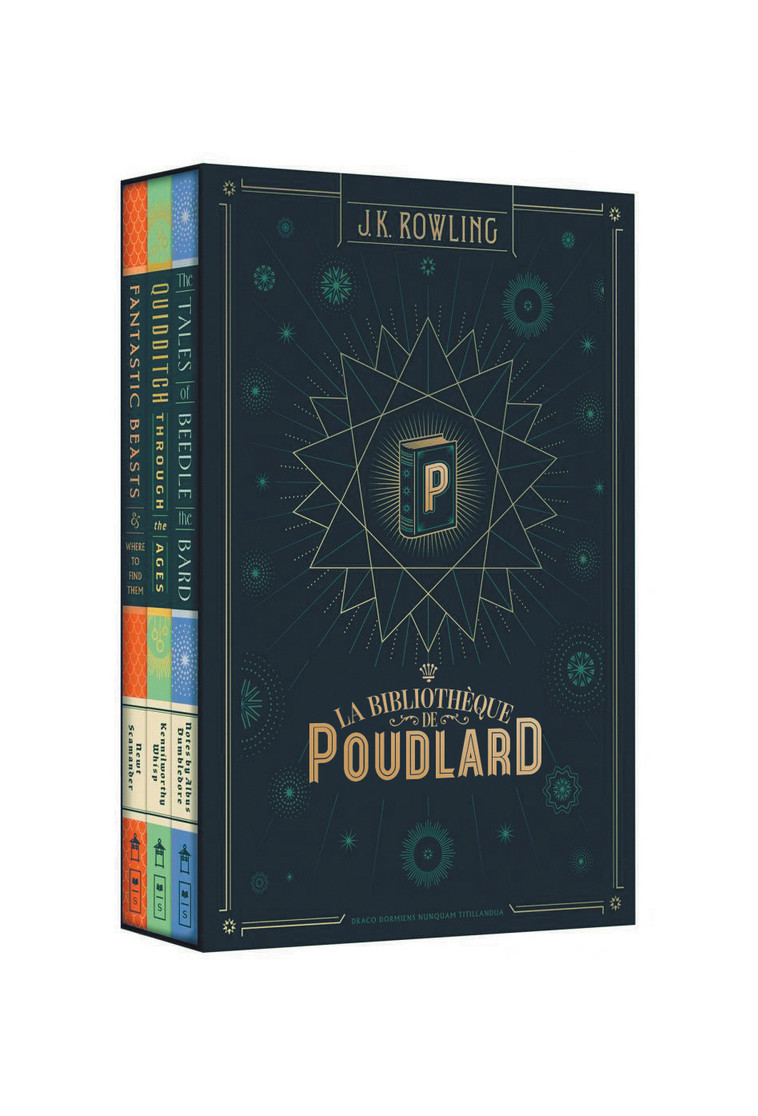 La bibliothèque de Poudlard - J.K. Rowling - GALLIMARD JEUNE