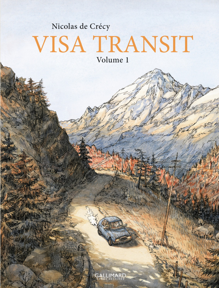 Visa Transit - Nicolas de Crecy - GALLIMARD BD