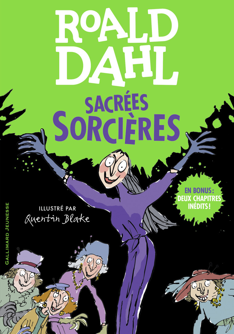 Sacrées sorcières - Roald Dahl - GALLIMARD JEUNE