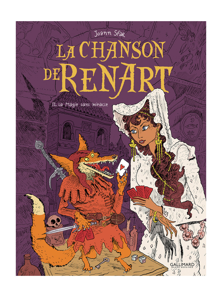 La Chanson de Renart - Joann Sfar - GALLIMARD BD