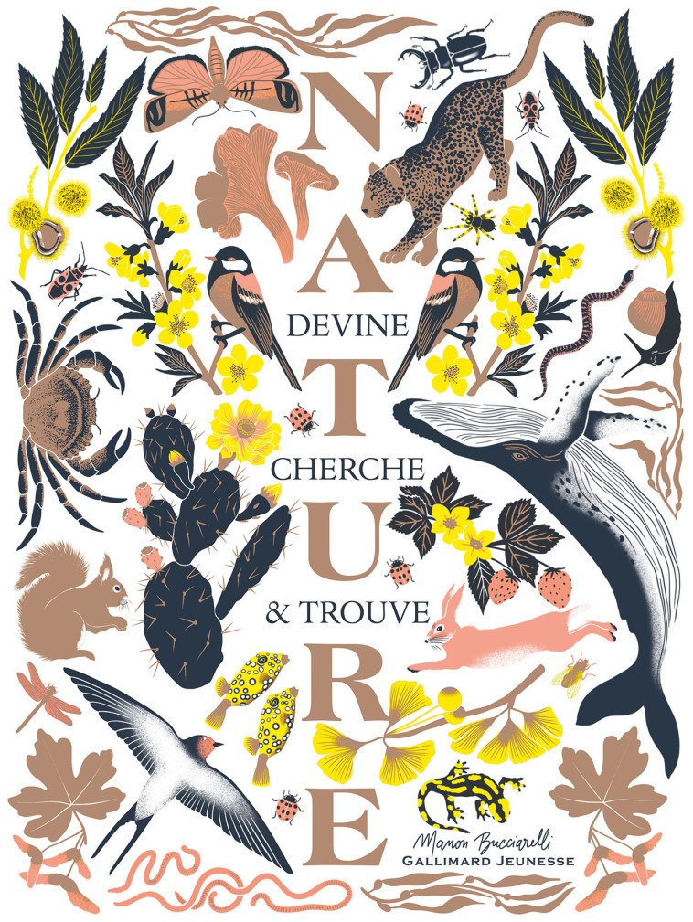 Devine Cherche et Trouve Nature - Manon Bucciarelli - GALLIMARD JEUNE