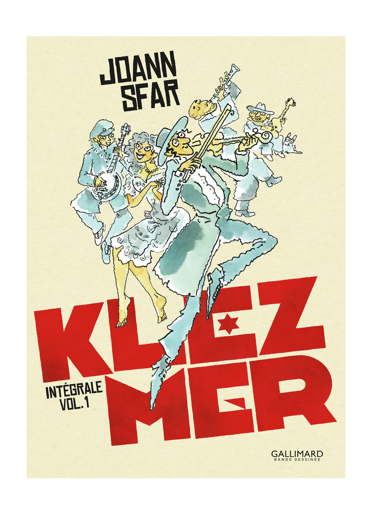 Klezmer - Joann Sfar - GALLIMARD BD