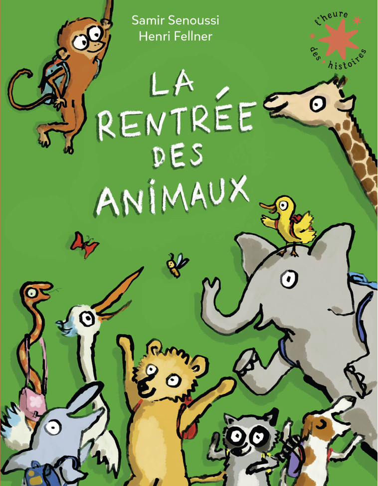 La rentrée des animaux - Samir SENOUSSI - GALLIMARD JEUNE