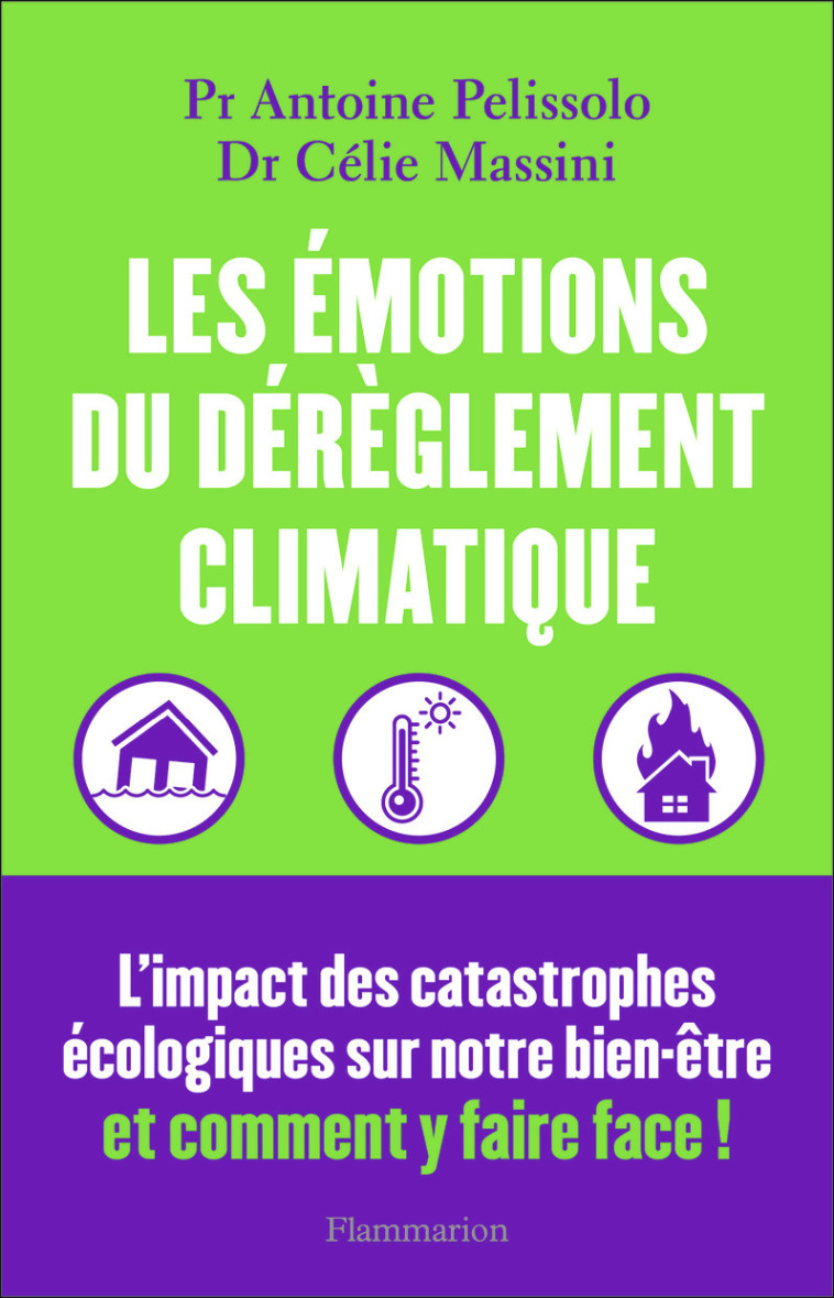 Les émotions du dérèglement climatique - Antoine Pelissolo - FLAMMARION