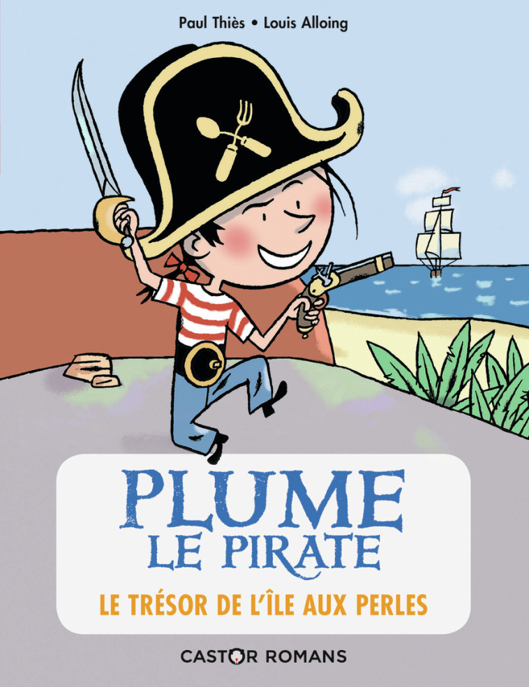 Le trésor de l'île aux perles - Paul Thiès - PERE CASTOR