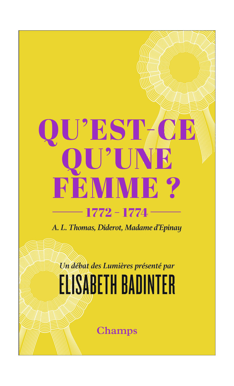 Qu'est-ce qu'une femme ? - Elisabeth Badinter - FLAMMARION