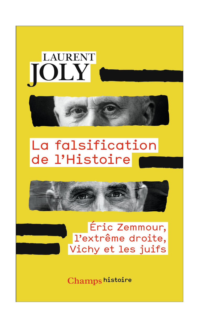 La falsification de l'Histoire - Laurent Joly - FLAMMARION