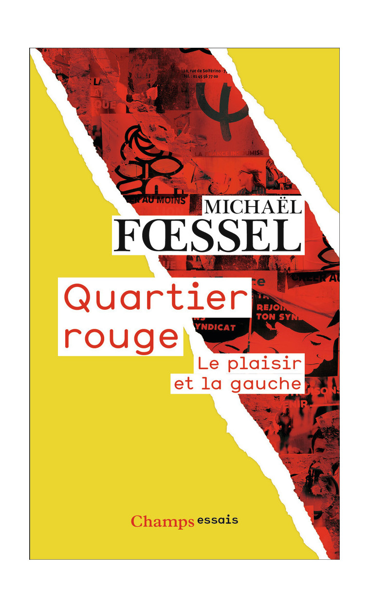 Quartier rouge - Michaël Foessel - FLAMMARION