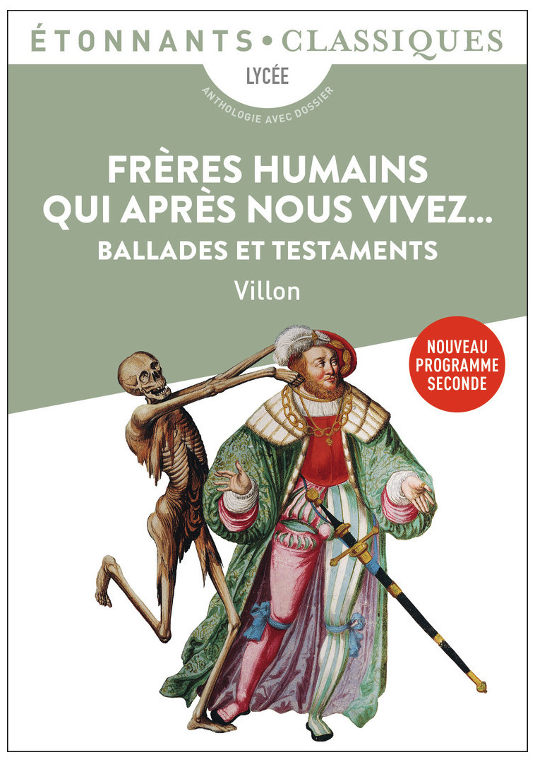 Frères humains qui après nous vivez... - François Villon - FLAMMARION