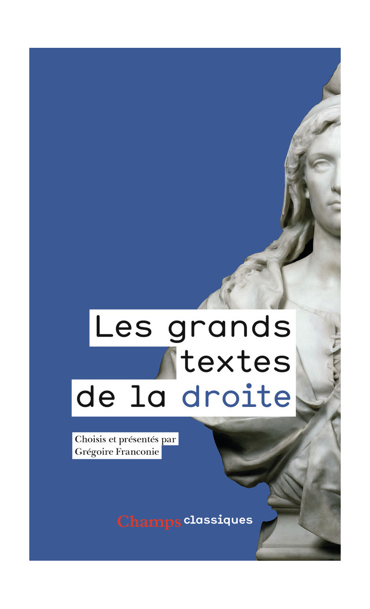 Les grands textes de la droite -  Collectif - FLAMMARION