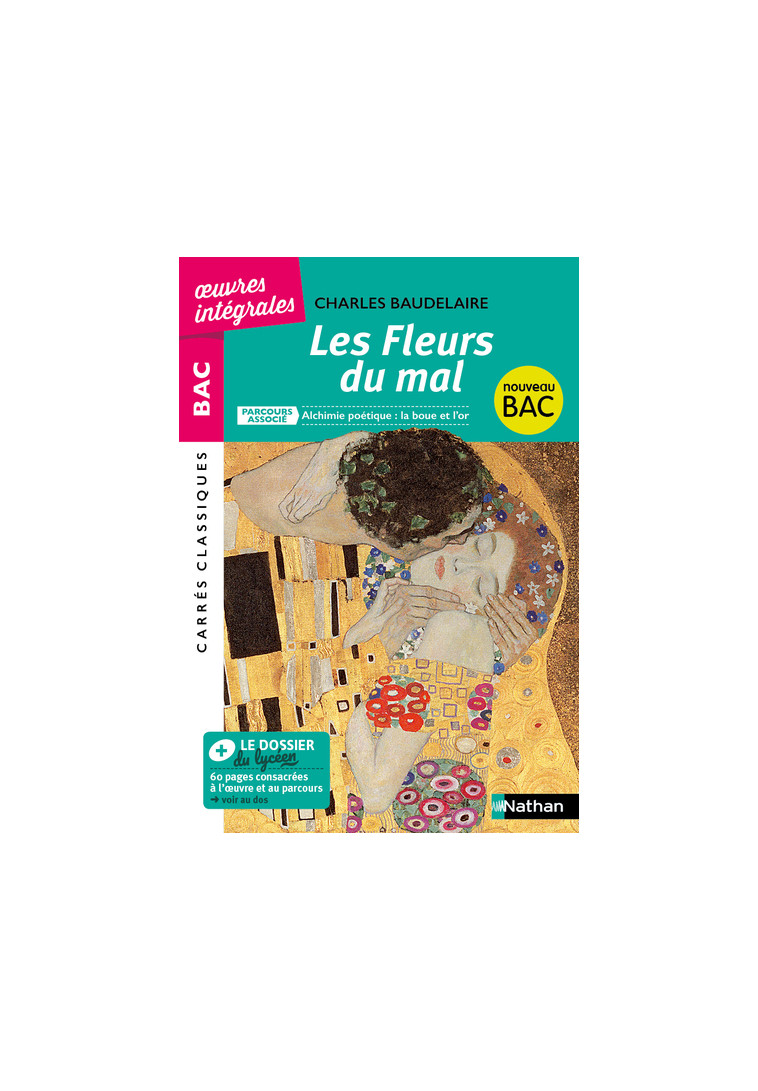 Les Fleurs du Mal - Charles Baudelaire - Sophie Pailloux - NATHAN