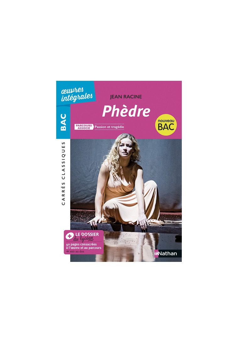 Phèdre - Jean Racine -  Collectif - NATHAN