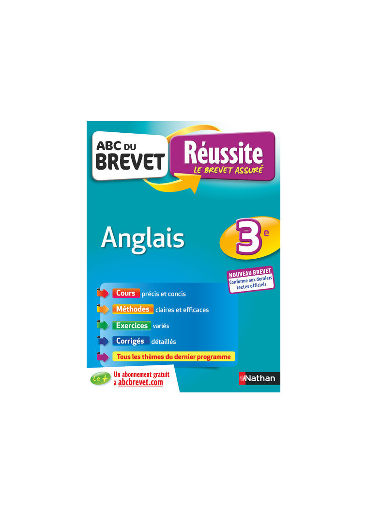 ABC Réussite Brevet - Anglais 3ème - Stéphane David - NATHAN