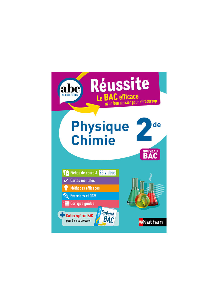 ABC Réussite physique chimie 2de - Sylviane Laffitte - NATHAN