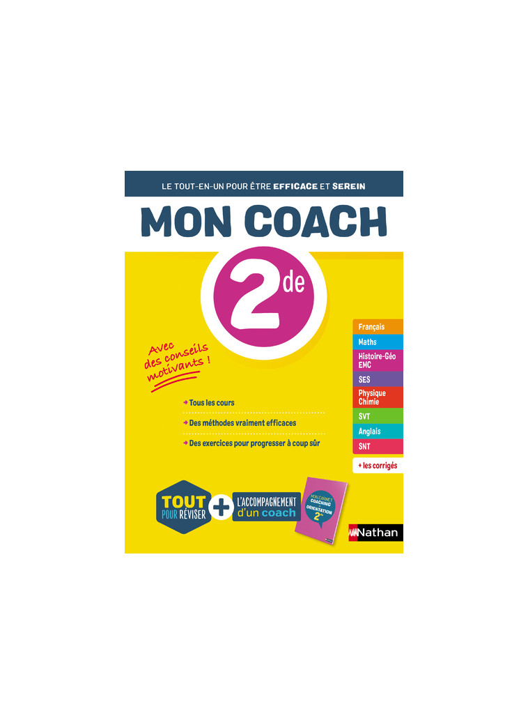 Mon Coach 2de - Alain Rajot - NATHAN