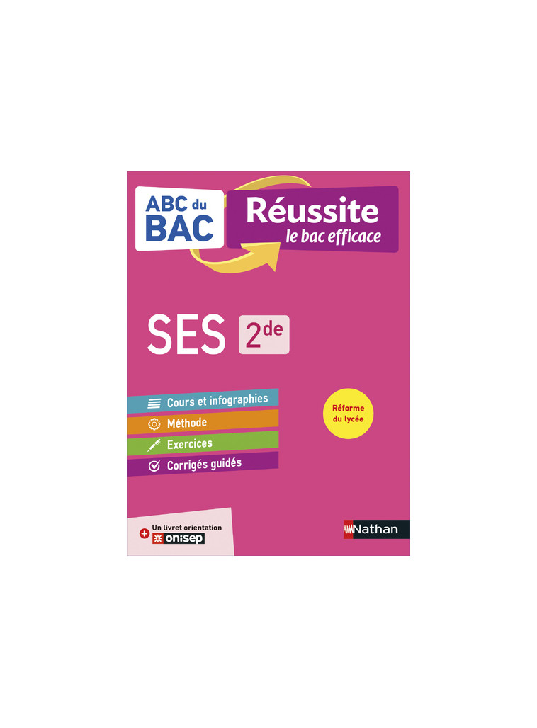 ABC Réussite SES 2de -  Collectif - NATHAN