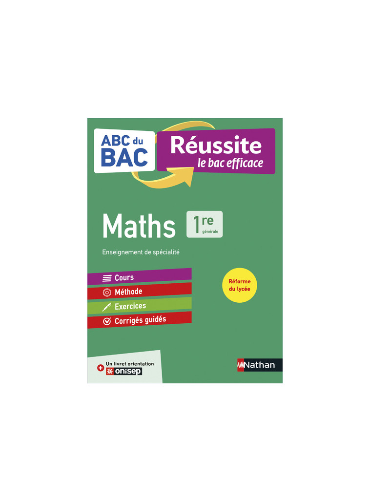 ABC Réussite Maths 1re -  Collectif - NATHAN