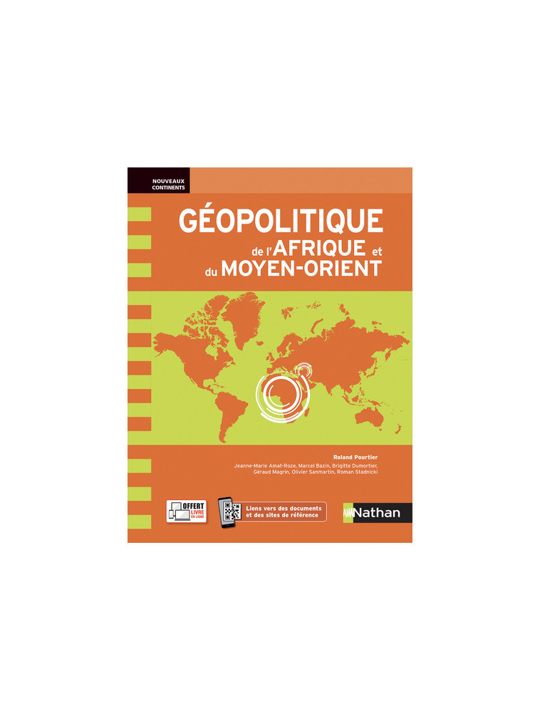 Géopolitique de l'Afrique et du Moyen-Orient - Roland Pourtier - NATHAN