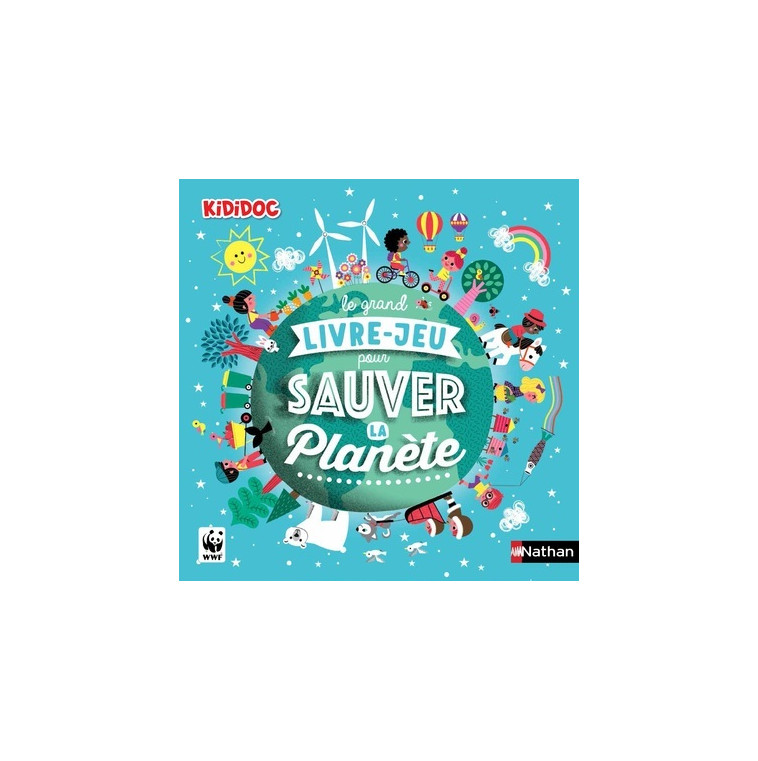 Le grand livre-jeu pour sauver la planète - Gaëlle Bouttier-Guérive - NATHAN