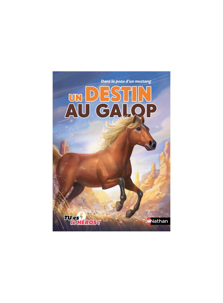 Dans la peau d'un mustang - Un destin au galop - Madeleine Deny - NATHAN