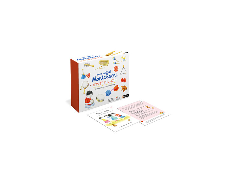 Mon coffret Montessori des jeux musicaux - Emmanuelle Blin - NATHAN