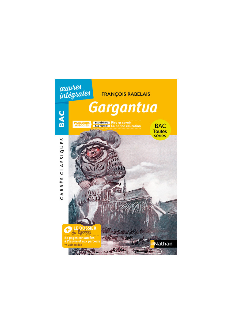 Gargantua - François Rabelais - NATHAN